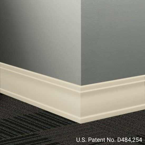 Millwork Wall Finishing System - MW 79 D Outline 3 1⁄2” #79 Bone White - Wallbase 8' (Pack of 10)