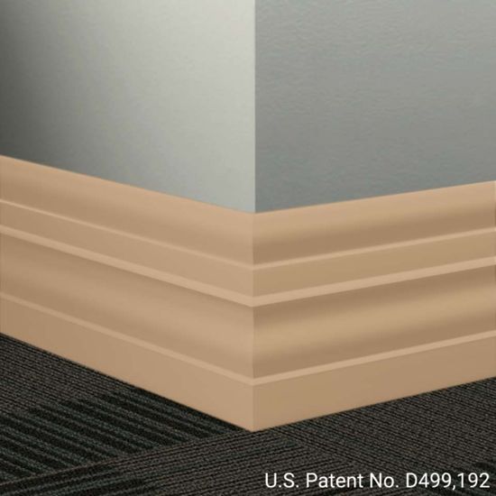 Millwork Wall Finishing System - MW 130 E Attaché 6" #130 Sisal - Wallbase 8' (Pack of 8)