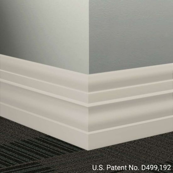 Millwork Wall Finishing System - MW 24 E Attaché 6" #24 Grey Haze - Wallbase 8' (Pack of 8)