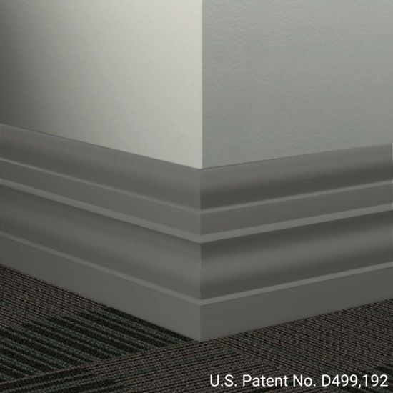 Millwork Wall Finishing System - MW 63 E Attaché 6" #63 Burnt Umber - Wallbase 8' (Pack of 8)