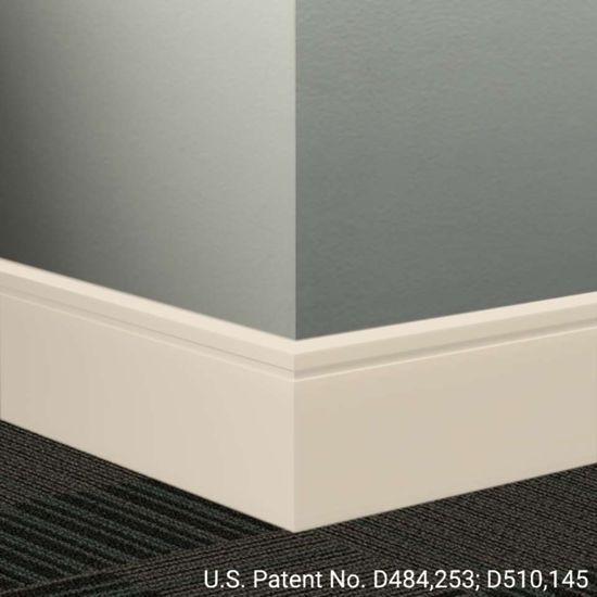 Millwork Wall Finishing System - MW 194 F Reveal 4 1⁄4” #194 Antique White - Wallbase 8' (Pack of 8)