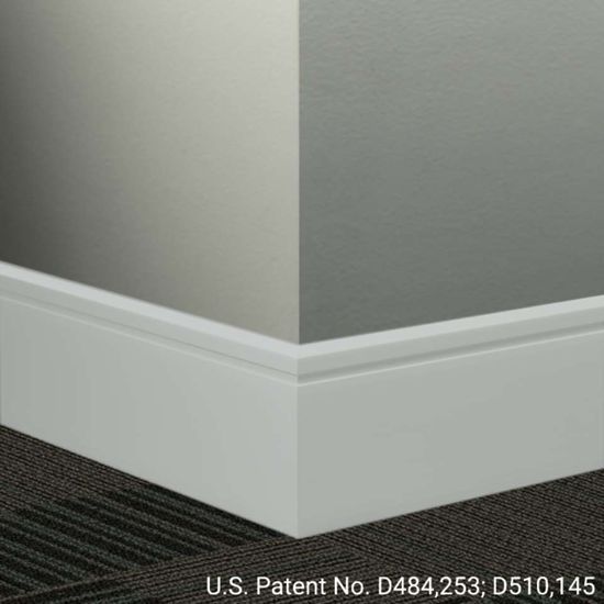 Millwork Wall Finishing System - MW 21 F Reveal 4 1⁄4” #21 Platinum - Wallbase 8' (Pack of 8)