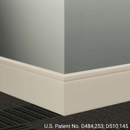 Millwork Wall Finishing System - MW 22 F Reveal 4 1⁄4” #22 Pearl - Wallbase 8' (Pack of 8)