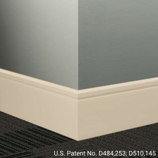 Millwork Wall Finishing System - MW 34 F Reveal 4 1⁄4” #34 Almond - Wallbase 8' (Pack of 8)