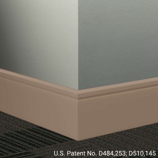 Millwork Wall Finishing System - MW 45 F Reveal 4 1⁄4” #45 Sandalwood - Wallbase 8' (Pack of 8)