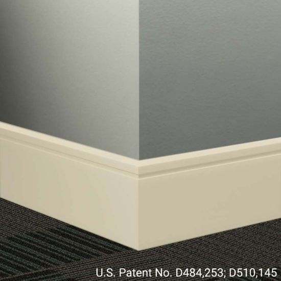 Millwork Wall Finishing System - MW 79 F Reveal 4 1⁄4” #79 Bone White - Wallbase 8' (Pack of 8)
