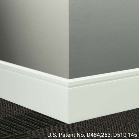 Millwork Wall Finishing System - MW TG1 F6 Reveal 6" #TG1 Snowbound - Wallbase 8' (Pack of 8)