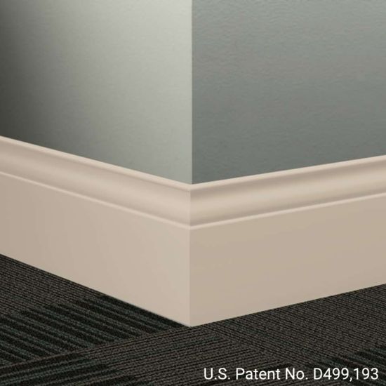 Millwork Wall Finishing System - MW 11 G Inflection 5 1⁄4” #11 Canvas - Wallbase 8' (Pack of 6)