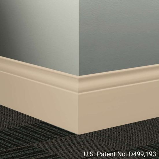 Millwork Wall Finishing System - MW 129 G Inflection 5 1⁄4” #129 Silk - Wallbase 8' (Pack of 6)