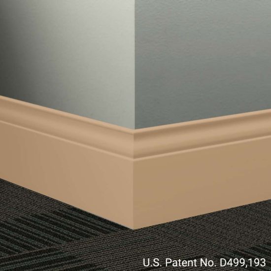 Millwork Wall Finishing System - MW 130 G Inflection 5 1⁄4” #130 Sisal - Wallbase 8' (Pack of 6)