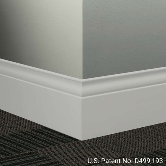 Millwork Wall Finishing System - MW 23 G Inflection 5 1⁄4” #23 Vapor Grey - Wallbase 8' (Pack of 6)
