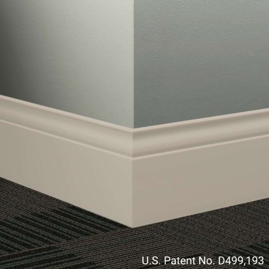 Millwork Wall Finishing System - MW 31 G Inflection 5 1⁄4” #31 Zephyr - Wallbase 8' (Pack of 6)