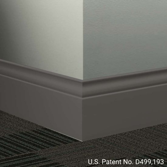 Millwork Wall Finishing System - MW 44 G Inflection 5 1⁄4” #44 Dark Brown - Wallbase 8' (Pack of 6)