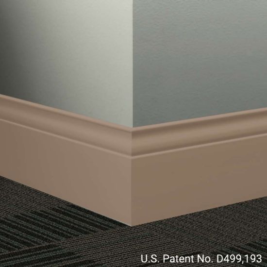 Millwork Wall Finishing System - MW 45 G Inflection 5 1⁄4” #45 Sandalwood - Wallbase 8' (Pack of 6)