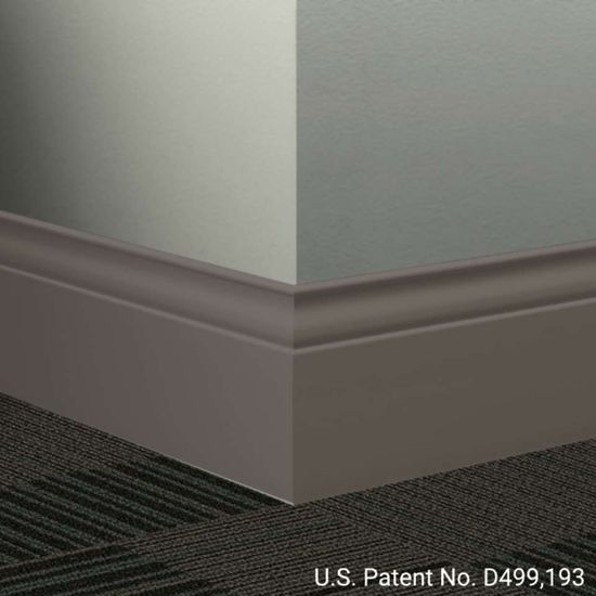 Millwork Wall Finishing System - MW 47 G Inflection 5 1⁄4” #47 Brown - Wallbase 8' (Pack of 6)