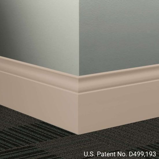 Millwork Wall Finishing System - MW 49 G Inflection 5 1⁄4” #49 Beige - Wallbase 8' (Pack of 6)