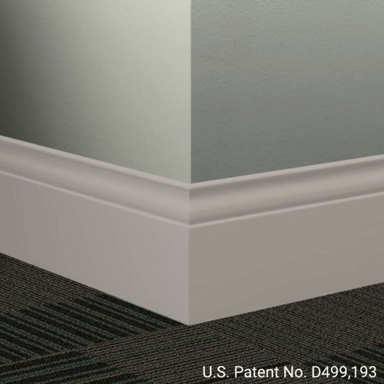 Millwork Wall Finishing System - MW 55 G Inflection 5 1⁄4” #55 Silver Grey - Wallbase 8' (Pack of 6)