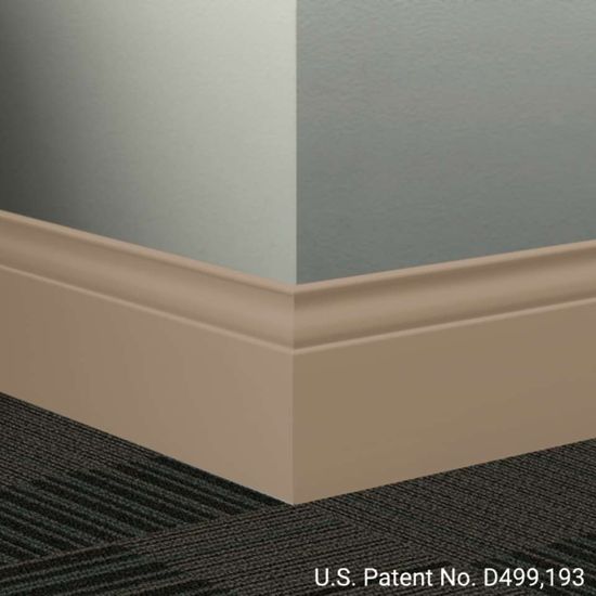 Millwork Wall Finishing System - MW TA1 G Inflection 5 1⁄4” #TA1 Tannery - Wallbase 8' (Pack of 6)