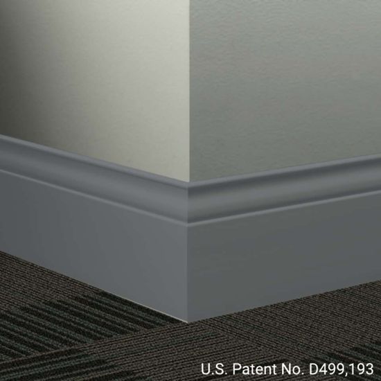 Millwork Wall Finishing System - MW TA6 G Inflection 5 1⁄4” #TA6 Bedrock - Wallbase 8' (Pack of 6)