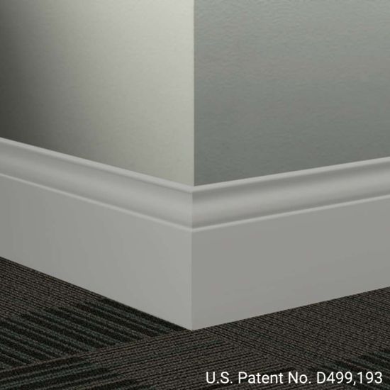 Millwork Wall Finishing System - MW TA5 G Inflection 5 1⁄4” #TA5 Colonial Grey - Wallbase 8' (Pack of 6)