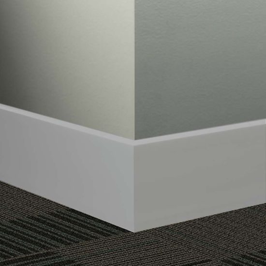 Millwork Wall Finishing System - MW 69 H Mandalay 4 1⁄2” #69 Sterling Silver - Wallbase 8' (Pack of 5)