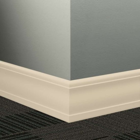 Millwork Wall Finishing System - MW 34 J Silhouette 4" #34 Almond - Wallbase 8' (Pack of 6)