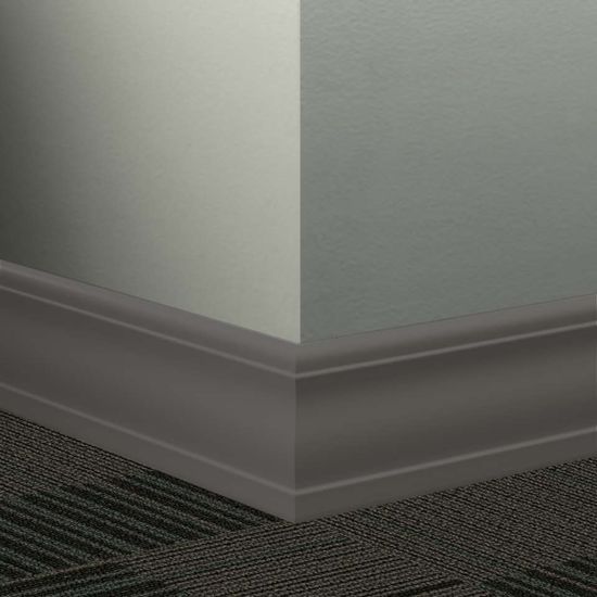 Millwork Wall Finishing System - MW 44 J Silhouette 4" #44 Dark Brown - Wallbase 8' (Pack of 6)
