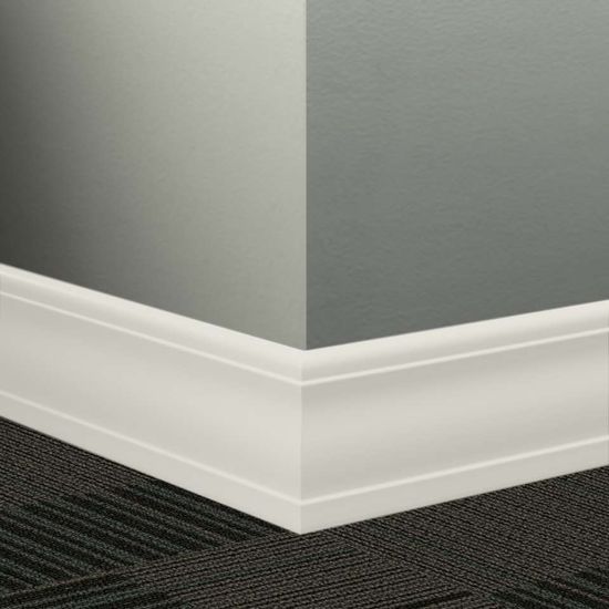 Millwork Wall Finishing System - MW 460 J Silhouette 4" #460 Cotton - Wallbase 8' (Pack of 6)