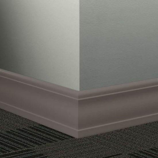 Millwork Wall Finishing System - MW 47 J Silhouette 4" #47 Brown - Wallbase 8' (Pack of 6)