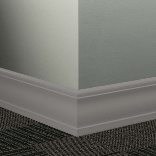 Millwork Wall Finishing System - MW 48 J Silhouette 4" #48 Grey - Wallbase 8' (Pack of 6)