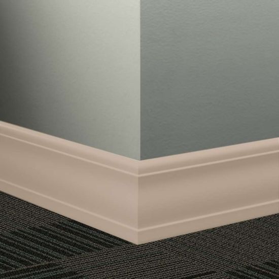 Millwork Wall Finishing System - MW 49 J Silhouette 4" #49 Beige - Wallbase 8' (Pack of 6)