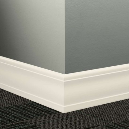 Millwork Wall Finishing System - MW 68 J Silhouette 4" #68 White Sand - Wallbase 8' (Pack of 6)