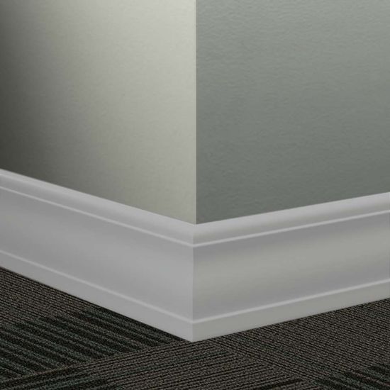 Millwork Wall Finishing System - MW 69 J Silhouette 4" #69 Sterling Silver - Wallbase 8' (Pack of 6)