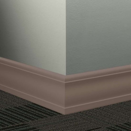 Millwork Wall Finishing System - MW 76 J Silhouette 4" #76 Cinnamon - Wallbase 8' (Pack of 6)
