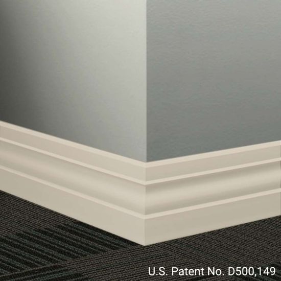 Millwork Wall Finishing System - MW 22 K Ambassador 4" #22 Pearl - Wallbase 8' (Pack of 6)