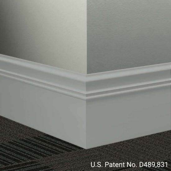Millwork Wall Finishing System - MW 38 M Monarch 6" #38 Pewter - Wallbase 8' (Pack of 6)