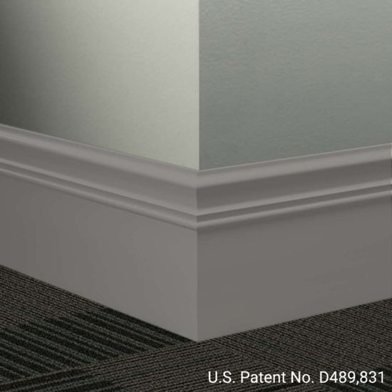 Millwork Wall Finishing System - MW 48 M Monarch 6" #48 Grey - Wallbase 8' (Pack of 6)