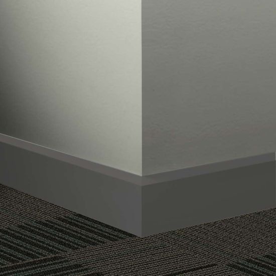 Millwork Wall Finishing System - MW 40 N Oblique 3" #40 Black - Wallbase 8' (Pack of 7)