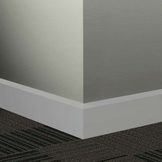 Millwork Wall Finishing System - MW 69 N Oblique 3" #69 Sterling Silver - Wallbase 8' (Pack of 7)