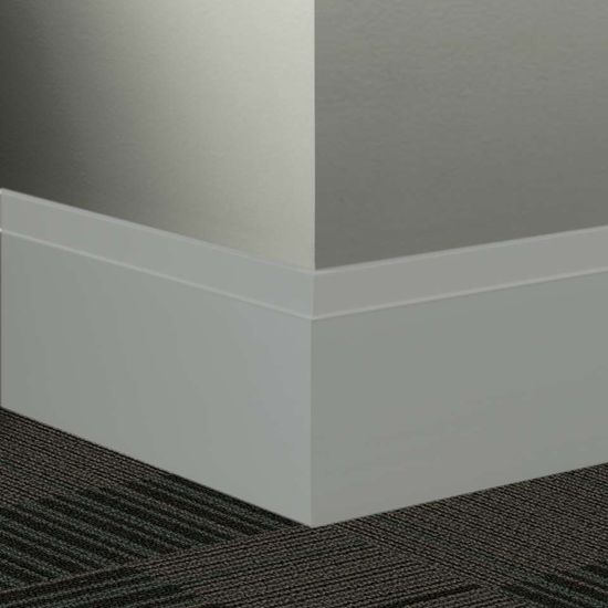 Millwork Wall Finishing System - MW 38 R Equinox 4 1⁄2” #38 Pewter - Wallbase 8' (Pack of 5)