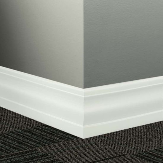 Millwork Wall Finishing System - MW TG1 T Delineate 4 1⁄4” #TG1 Snowbound - Wallbase 8' (Pack of 6)