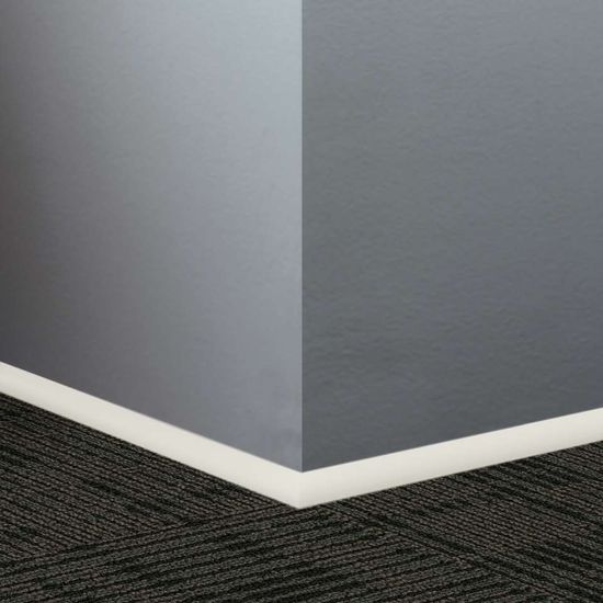Millwork Wall Finishing System - QTR 460 A Quarter Round 1⁄2” #460 Cotton - Wallbase 8'