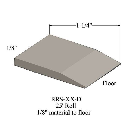 Réducteur - RRS 01 D 25' roll - 1/8" material to floor #1 Snow White