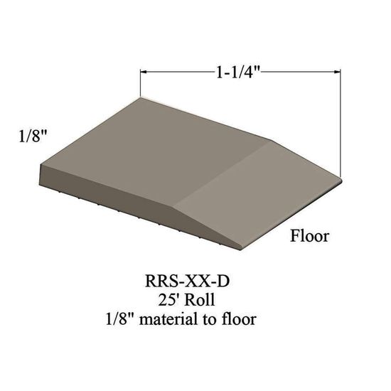 Réducteur - RRS 09 D 25' roll - 1/8" material to floor #9 Clay