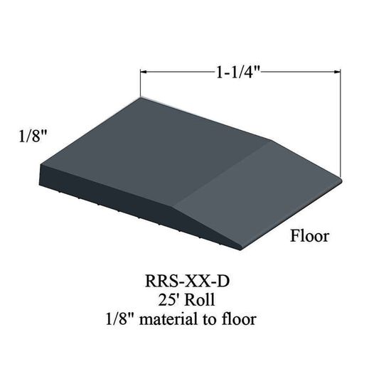 Réducteur - RRS 18 D 25' roll - 1/8" material to floor #18 Navy Blue