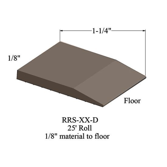 Réducteur - RRS 45 D 25' roll - 1/8" material to floor #45 Sandalwood