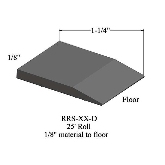 Réducteur - RRS 48 D 25' roll - 1/8" material to floor #48 Grey