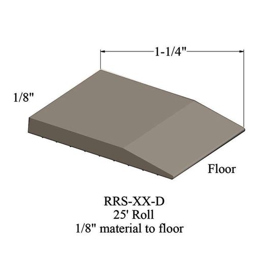 Réducteur - RRS 49 D 25' roll - 1/8" material to floor #49 Beige