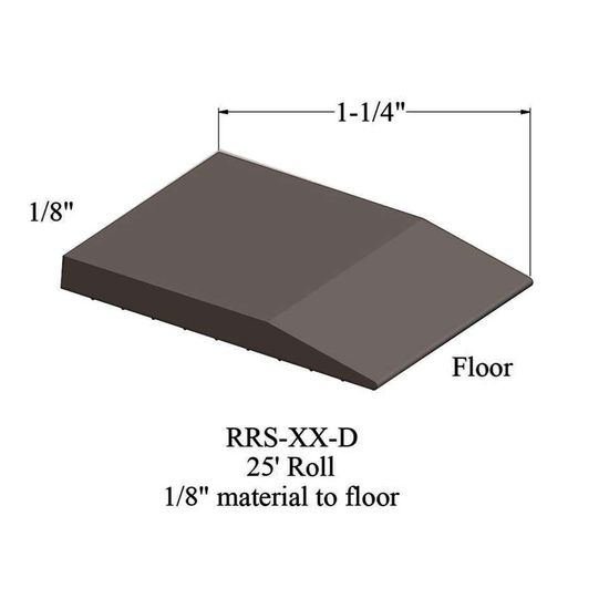Réducteur - RRS 76 D 25' roll - 1/8" material to floor #76 Cinnamon