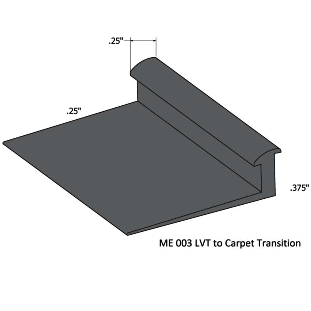 Johnsonite Slim Line Transitions SLT 178 F 1/4 to 3/8" material" 178